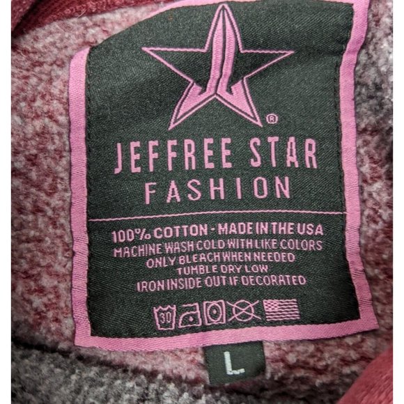 Jeffree Star Fashion Tie Dye Hoodie Pullover Sweatshirt Adult Unisex Medium - Picture 4 of 4